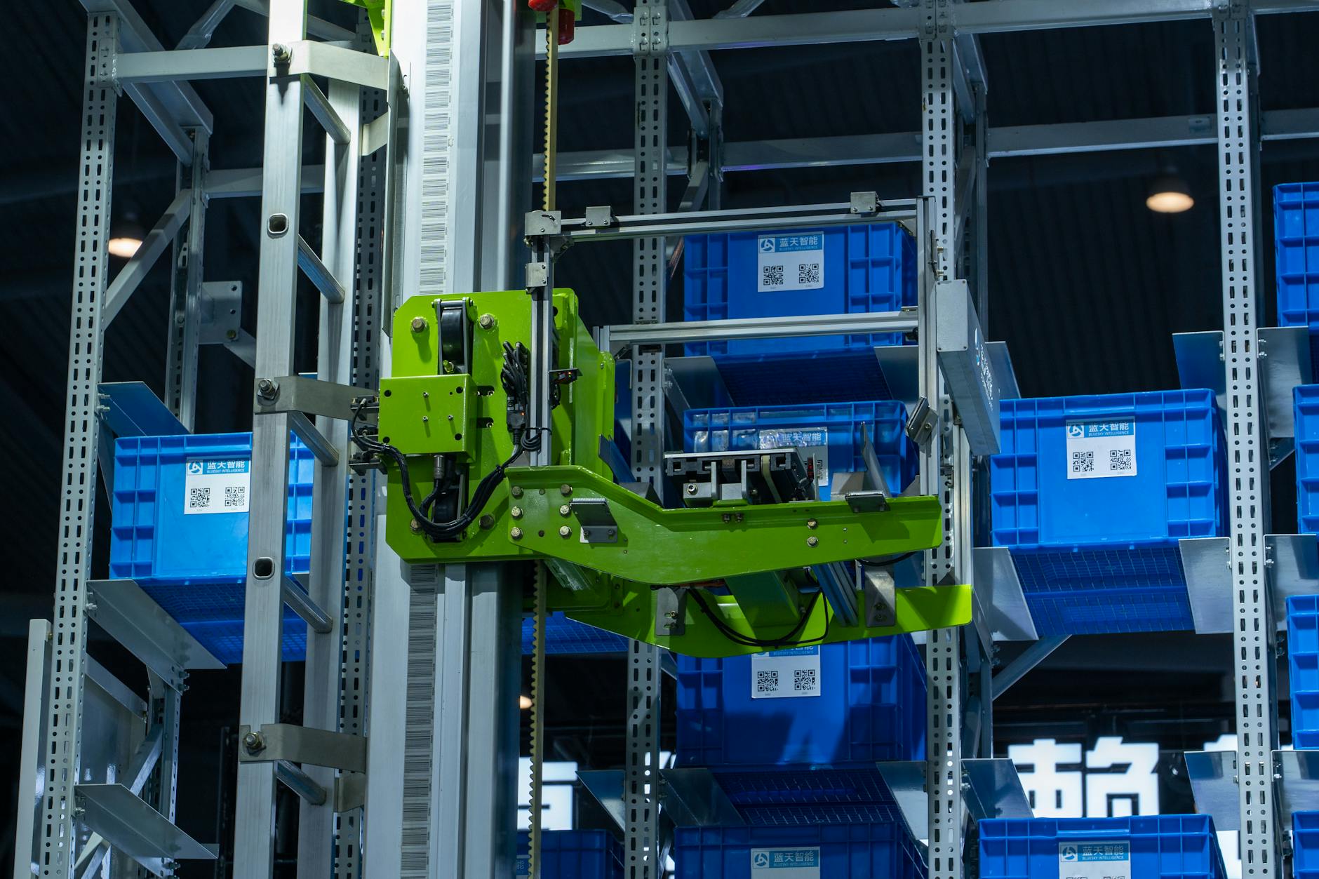 Automatisiertes Logistikzentrum