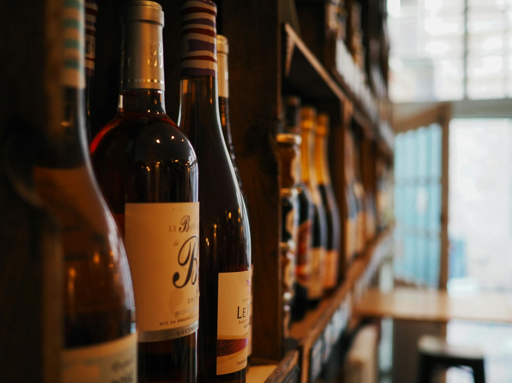 Bottle Shop Innenansicht